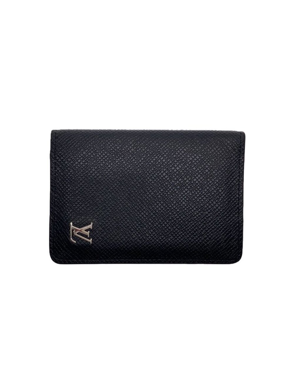 LOUIS VUITTON Organizer de Poche Taiga Cowhide Black